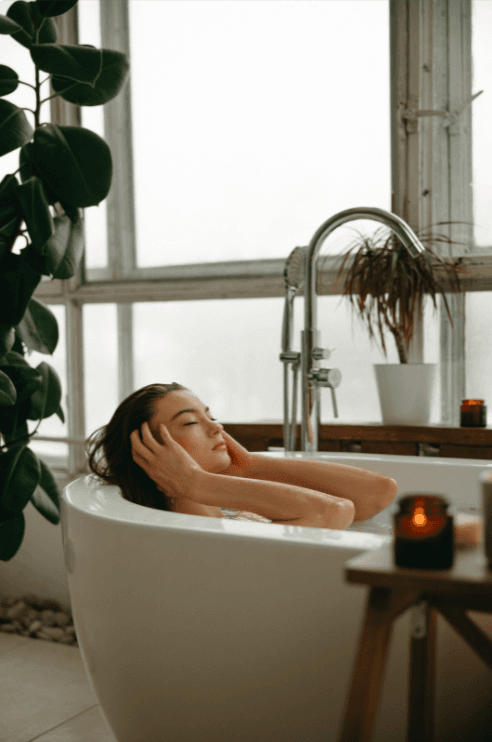 Relaxing cold bath