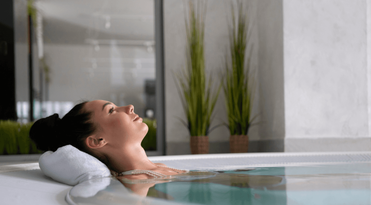 Spa cold plunge pool